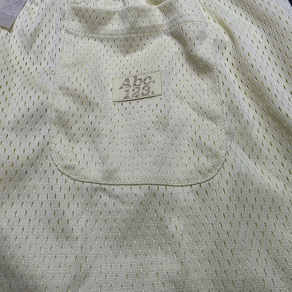 NWT Advisory Board Crystals Abc 123 Mesh Shorts Sulfur Sz M
